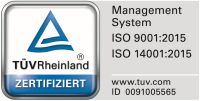 TÜV - ISO 9001:2008